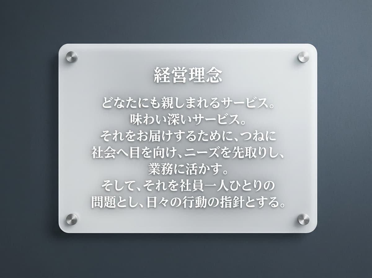 藤井運送のポリシー&バリュー